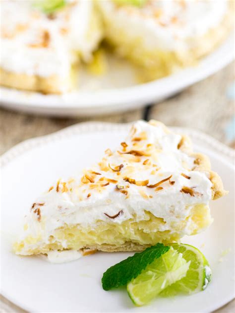 Classic Coconut Cream Pie Silky Homemade Custard The Gracious Wife