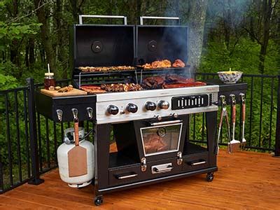 Best Hybrid Gas Charcoal Grill Combo Review