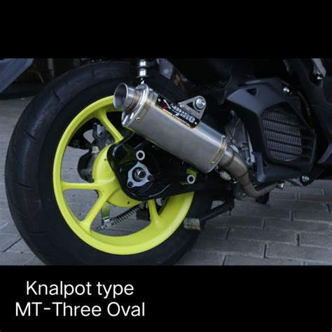 Jual Knalpot Shijiro Racing AEROX N MAX VARIO Dan PCX Type MT SERIES