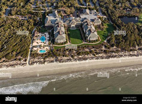 Aerial View Of The Sanctuary At Kiawah Island Golf Resort In Kiawah