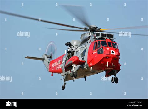 Royal Navy Fleet Air Arm Westland Sea King Har Mk 5 From 771 Nas Stock