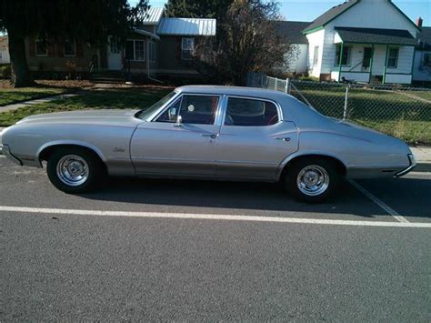 1970 Oldsmobile Cutlass 4 Door 56 150 Miles Silver 4 Door 350 Automatic Classic Oldsmobile