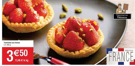 Promo Tartelettes Aux Fraises Chez Cora ICatalogue Fr