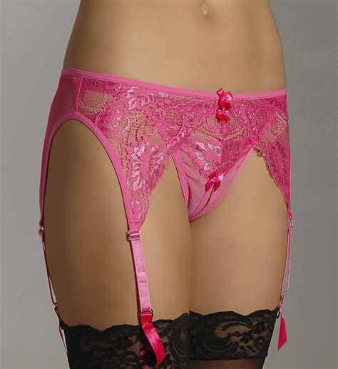 Womens Shirley Of Hollywood 20412 Classic Lace Garter Belt Passion