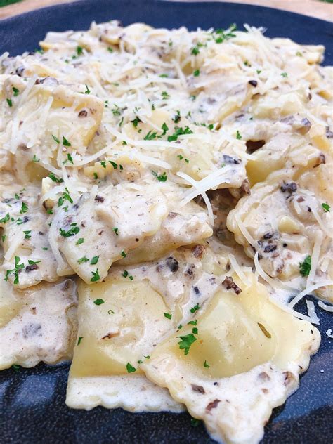 Ravioli Met Truffel Roomsaus Loontjekookt