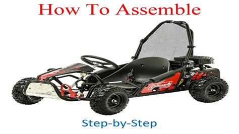 How To Assemble Coleman Powers Ports Cc Gas Powered Go Kart Red