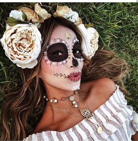 Sexy Sugar Skull Halloween Costume