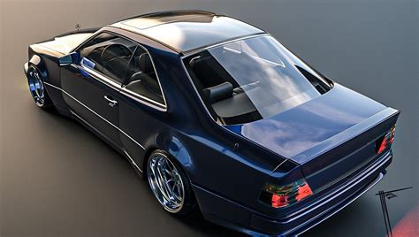 1988 Widebody Mercedes 300ce Amg Hammer Render Is A