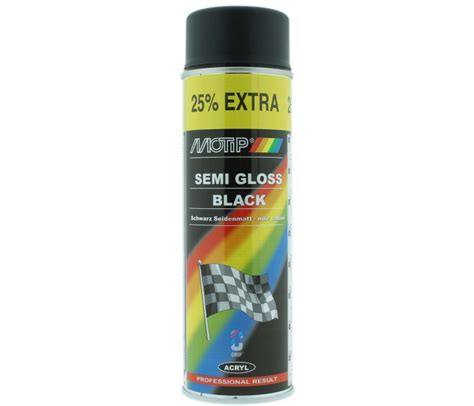 Peinture Noire Satin E Semi Gloss Black De Motip A Rosol Ml Crop