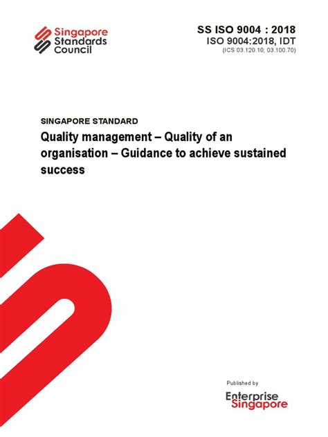 SS ISO 9004-2018 - Preview | PDF | International Organization For ...