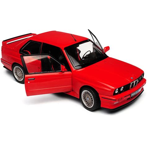 Solido 118 Model Sports Car Bmw E30 M3 1986 Diecast Model With