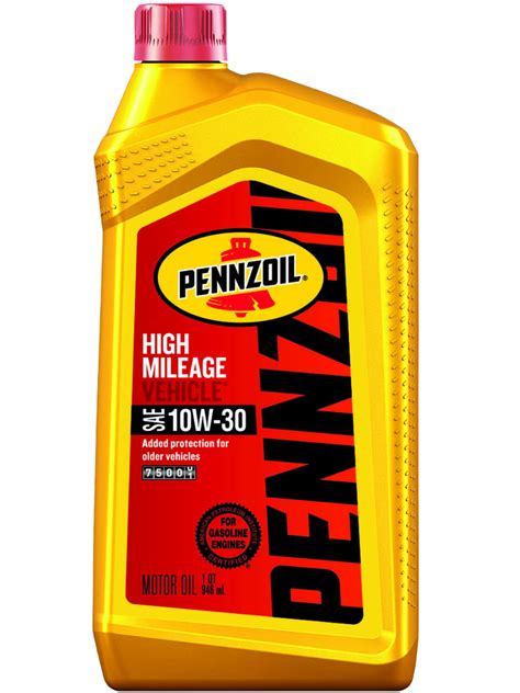 Pennzoil 10w30 High Mileage 61 Qt Yoder Oil