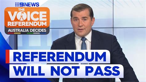 Voice To Parliament Referendum Will Not Pass 9 News Australia YouTube