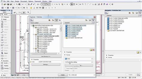 Export From Archicad Pln To Autocad One Single Dwg File Youtube