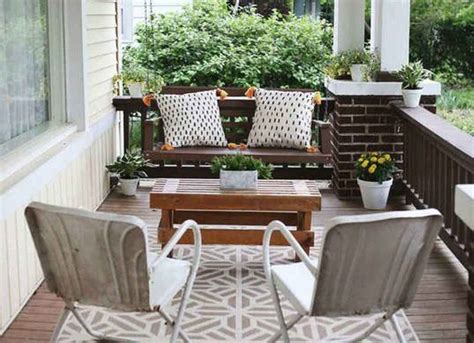 80 Small Front Porch Seating Ideas For Summer Front Porch Seating