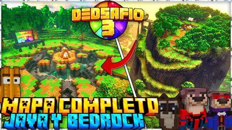 Mapa Completo De Dedsafio Para Minecraft Java Y Bedrock El Mejor