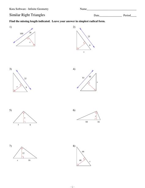 Kuta Software Infinite Geometry Pdf Form Formspal Worksheets Library