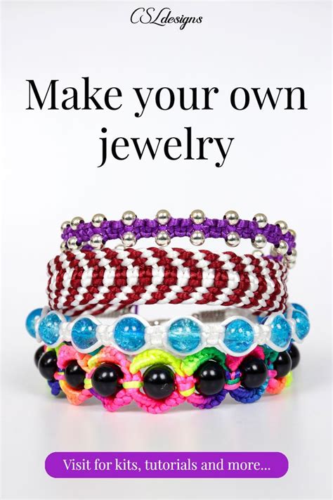 Learn To Make Your Own Jewellery Handmade Jewelry Diy Beaded Jewelry