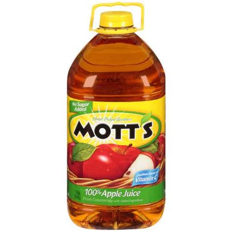 Motts 100 Apple Juice Original 128 Fl Oz Clipart Best Clipart Best