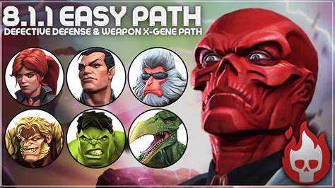 Mcoc Act Easy Path For Completion Book Red Skull Youtube