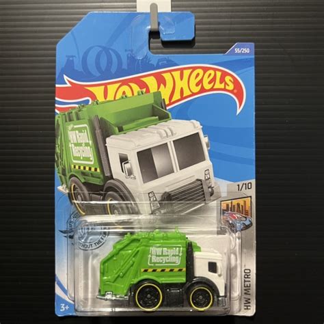 Hot Wheels Total Disposal HW Metro White Green Shopee Malaysia
