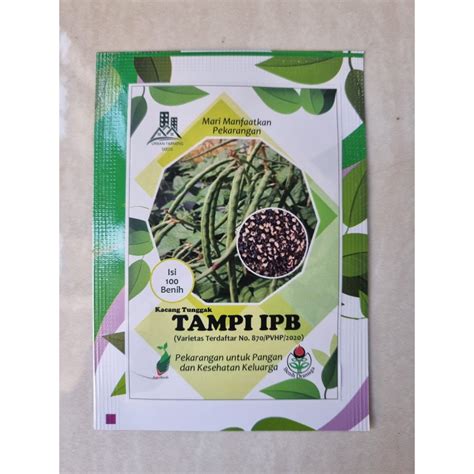 Jual Benih Kacang Tunggak Hijau Biji Belang TAMPI IPB Indonesia Shopee