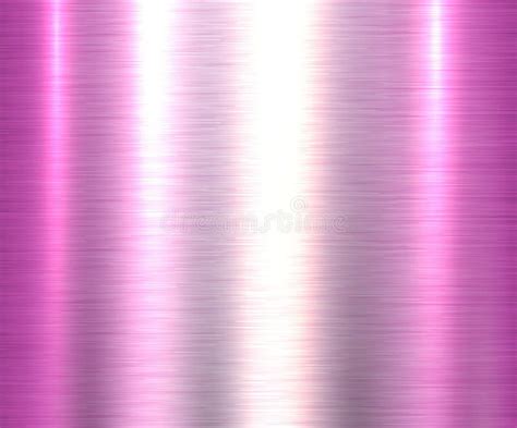 Pink Metallic Texture Brushed Metal Stock Illustration - Illustration ...