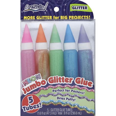 ArtSkills Glue Glitter Jumbo Neon 5 Each Delivery Or Pickup Near