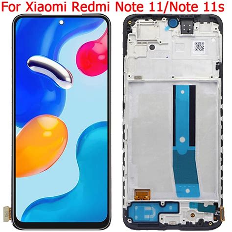 Pantalla LCD Original para Xiaomi Redmi Note 11 pantalla táctil con