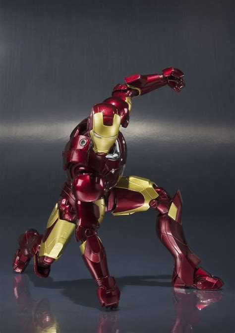 Bandai S H Figuarts Iron Man Mark 3 Marvel Action Figure Bandai Iron Man Iron Man Mark 3