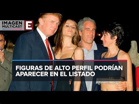 Caso Jeffrey Epstein Esta Es La Lista De Nombres De Personalidades