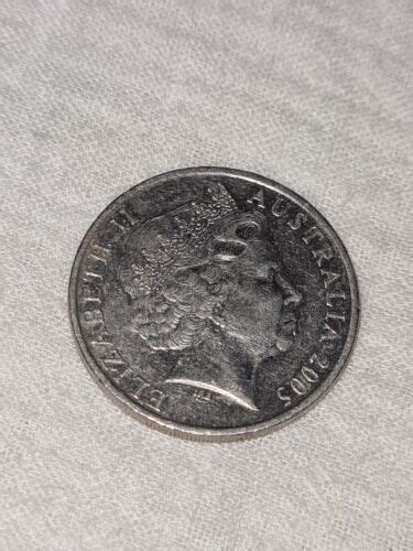 Australian 20 Cent Coin 2005 World War 1939 1945 Coming Home Error