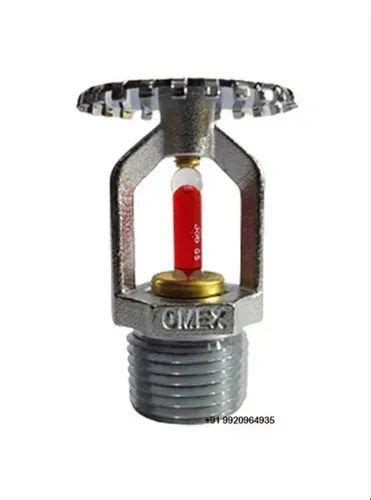 Omex Stainless Steel Upright Type Fire Sprinkler Degree At Rs