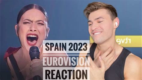 Blanca Paloma Eaea Spain Eurovision 2023 HONEST REACTION YouTube