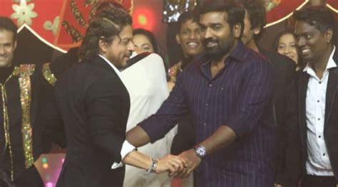 Shah Rukh Khan Vijay Sethupathi Set Bromance Goals At Jawans Success