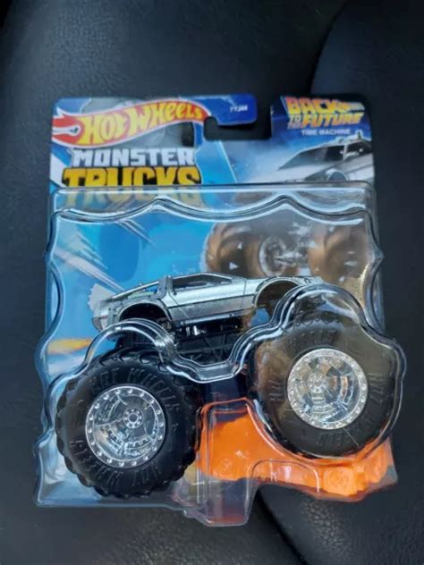 HOT WHEELS MONSTER Truck Back To The Future Time Machine 2024 EUR 16 90