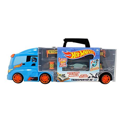 Ods Hot Wheels Transporter Camion Valigetta Bisarca Porta Veicoli