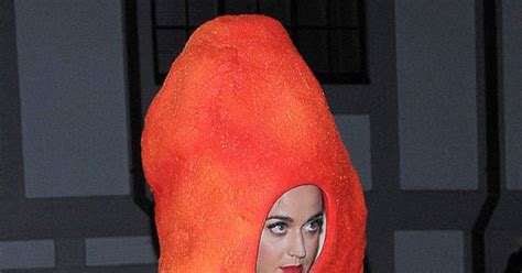 Katy Perry Is A Flamin Hot Cheeto For Halloween—see The Pic E Online
