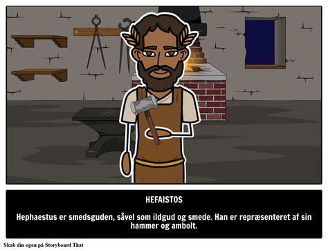 Hefaistos: Græsk Gud Storyboard por da-examples