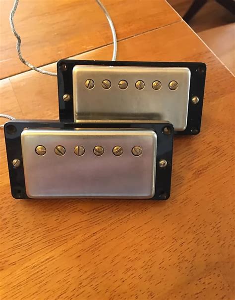 Gibson Mhs Humbuckers With Vos Nickel Covers Reverb