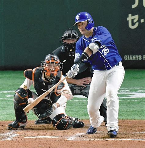 巨人―中日 木下拓：中日スポーツ・東京中日スポーツ