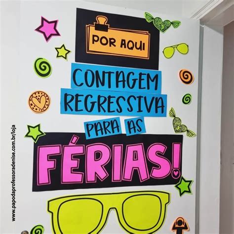 Decora O Para Porta De F Rias Papo Da Professora Denise