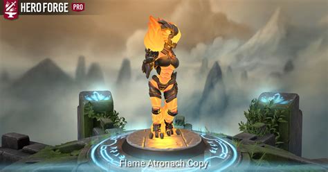 Flame Atronach Copy Made With Hero Forge