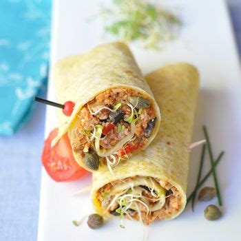 Recette Wraps Au Thon Et D Lice De Poivrons Maison Raymond