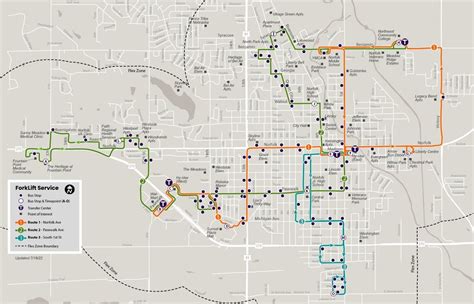 Norfolk Bus Route Map North Fork Area Transit