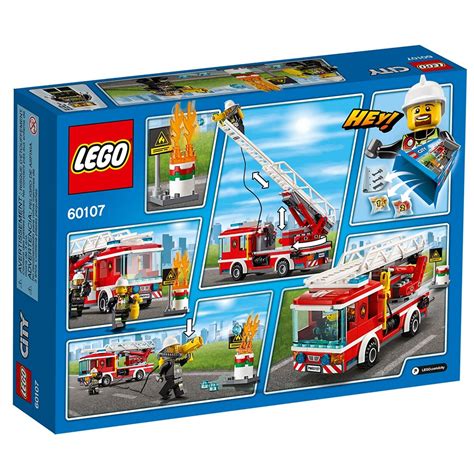 Lego 60107 City Wóz Strażacki Z Drabiną Porównaj Ceny Promoklockipl