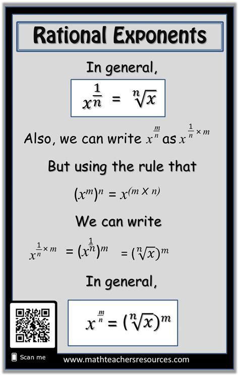 Simplifying Rational Exponents