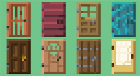 Minecraft Papercraft Door