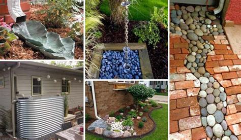 The Best Diy Ideas To Create A Decorative Downspout Landscape