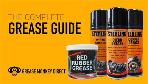 Complete Grease Guide - Workshop Greases